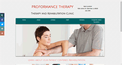 Desktop Screenshot of proformtherapy.com
